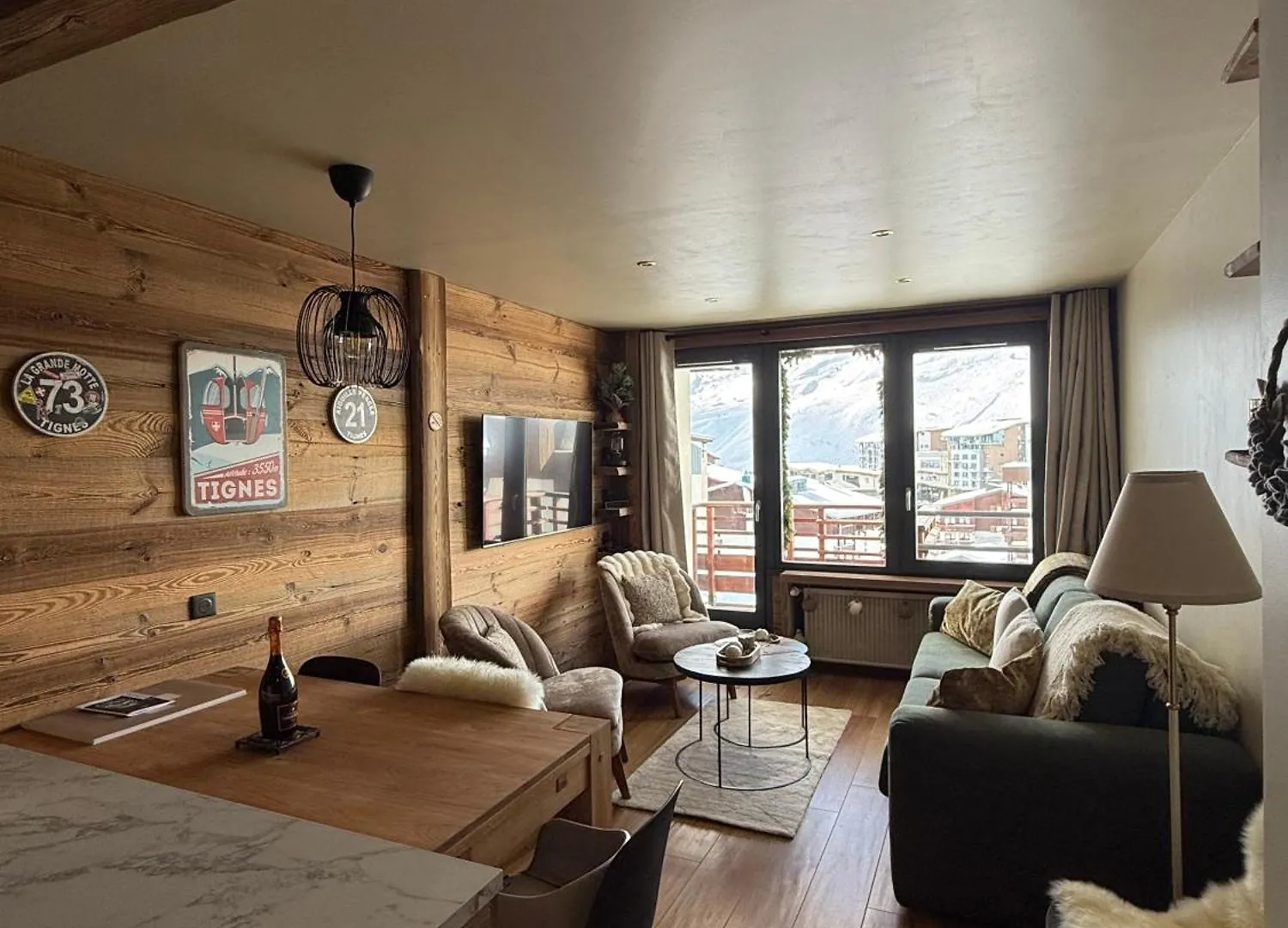 Myhome - L'Absinthe Bleue - Appartement 4-6 Personnes Neuf 4 Etoiles - Balcon Sud- Ski Aux Pieds - Tignes Val Claret